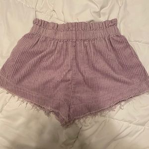Urban outfitters purple shorts size small